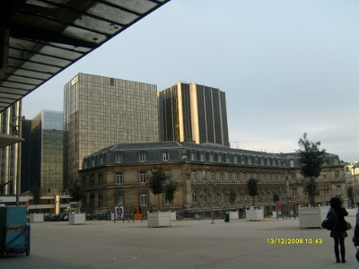 sortie de la gare