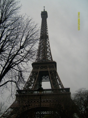 la Tour Eiffel vu d\'en bas